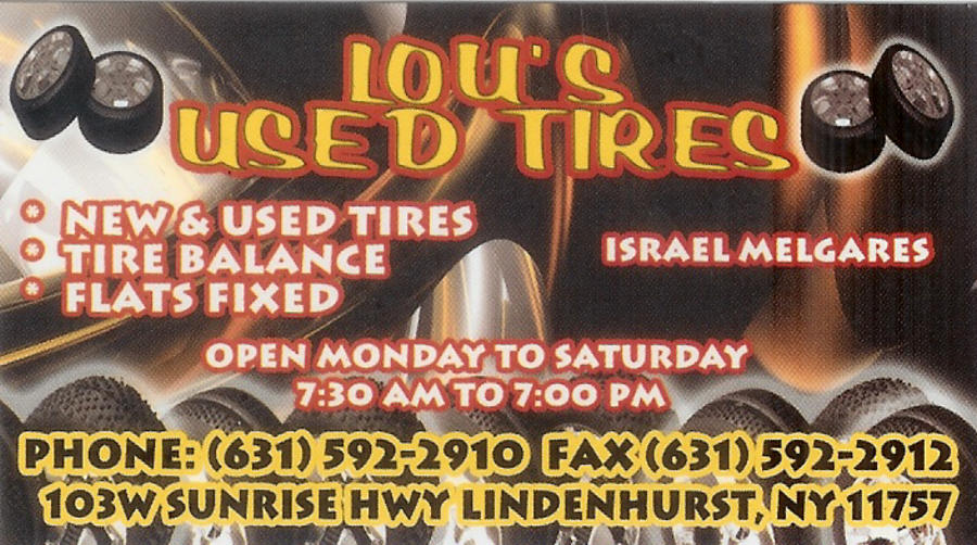 Used Tires Lindenhurst, Amityville, Babylon, Massapequa,